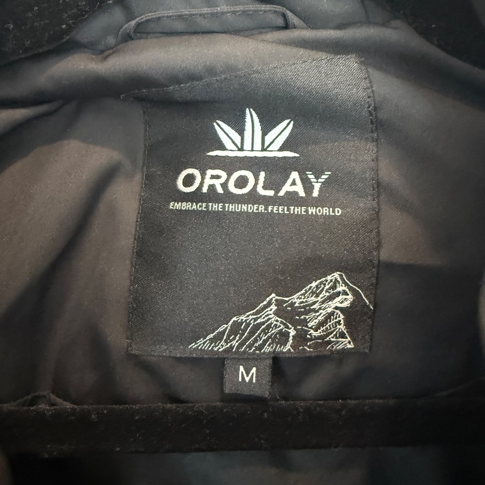 OROLAY BLACK PUFFER COAT, BLACK, MEDIUM - Picture 6 of 7